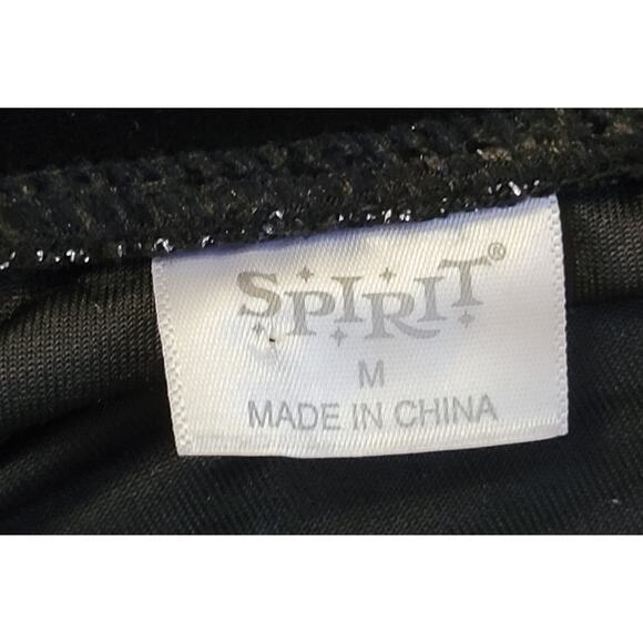 Spirit Halloween Costume Deluxe Skeleton King Shirt w/ Attached 55" Cape Size M - Picture 8 of 10